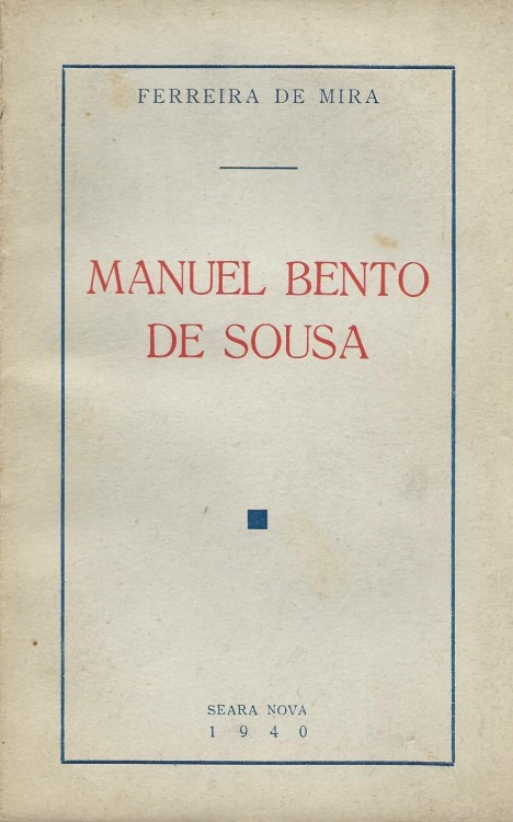 MANUEL BENTO DE SOUSA.