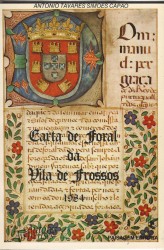 CARTA DE FORAL DA VILA DE FROSSOS.