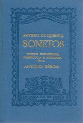 SONETOS. Edição irganizada, prefaciada e anotada por António Sérgio.