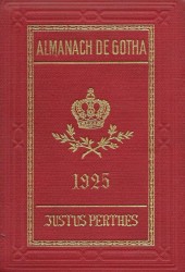ALMANACH DE GOTHA. Annuaire Généalogique, Diplomatique et Statistique. 1925