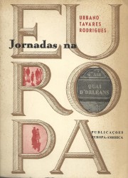 JORNADAS NA EUROPA. Capa de Figueiredo Sobral.