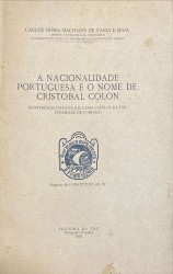 A NACIONALIDADE PORTUGUESA E O NOME DE CRISTOBAL COLON