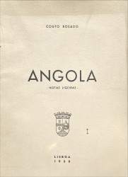 ANGOLA. Notas ligeiras.