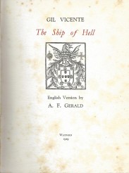 THE SHIP OF HELL. English version by A. F. Girald.
