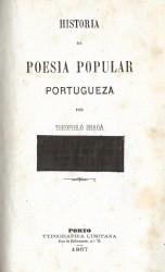 HISTORIA DA POESIA POPULAR PORTUGUEZA.