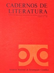 CADERNOS DE LITERATURA. Centro de Literatura Portuguesa dca Universidade de Coimbra. Nú mero 1 (ao Número 25).