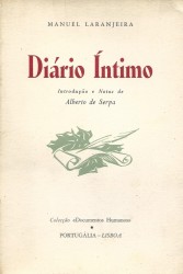 DIÁRIO INTIMO. Introdução e notas de Alberto de Serpa.