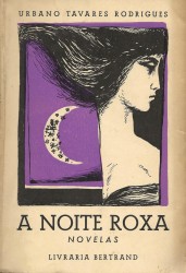 A NOITE ROXA. Capa de António Vaz Pereira.