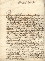 CARTA DE FR. JOSÉ DE S. CYRILLO CARNEIRO ONDE FALA DA VIAGEM DE D. MIGUEL A BRAGA E A VALONGO.