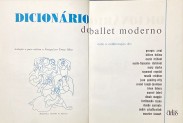 DICIONÁRIO DO BALLET MODERNO. Traduçãol a parte relativa a Portugal por Tomaz Ribas.