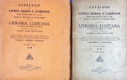 CATÁLOGO DE LIVROS RAROS E CURIOSOS, DOS SÉCULOS XV A XX, IMPRESSOS E MANUSCRITOS EM DIVERSAS LINGUAS.