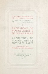 EXPOSIÇÃO DE MANUSCRITOS E DE OBRAS RARAS.